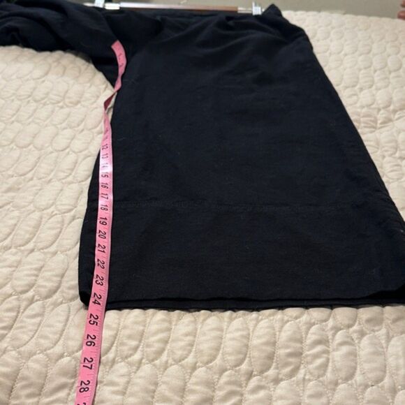 Banana Republic Wide Leg Crop Pants Pull On Linen Size Medium Pockets Lagenlook - Picture 12 of 13